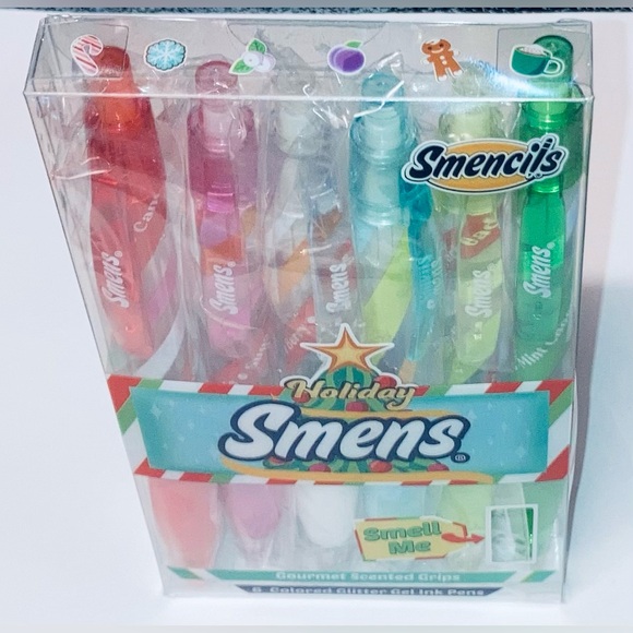 Smencils Holiday Smens - NEW! 6 Count. - Picture 3 of 3